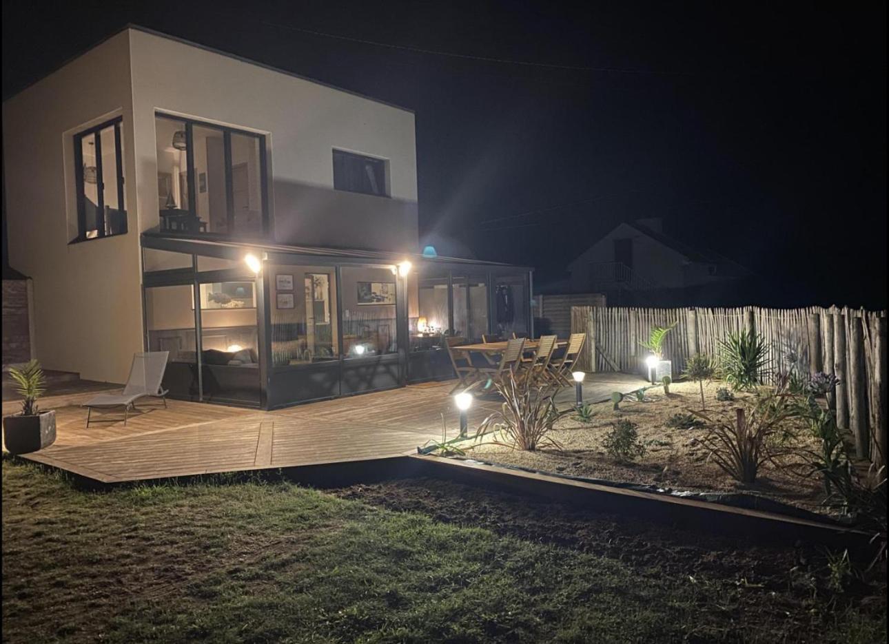 Face Aux Isles Vila Saint-Marcouf Exterior foto