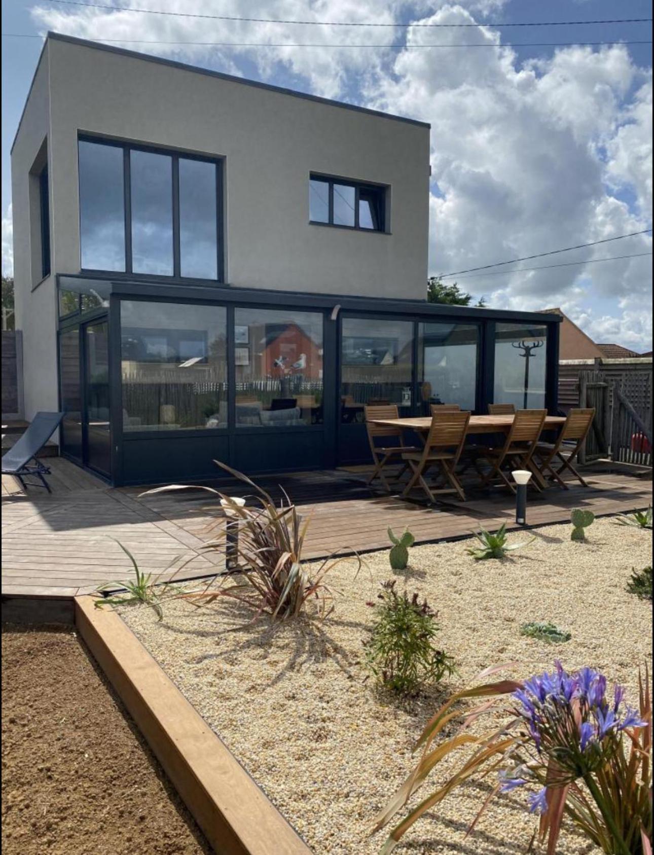 Face Aux Isles Vila Saint-Marcouf Exterior foto